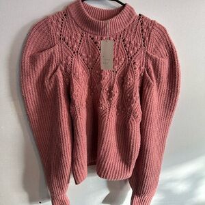 a new day Women's Dusty Rose Cowl Sweater
